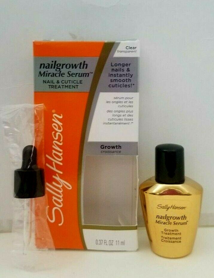 Sally Hansen Nail Growth Miracle Serum Nail & Cuticle Treatment 0.37 fl oz CLEAR