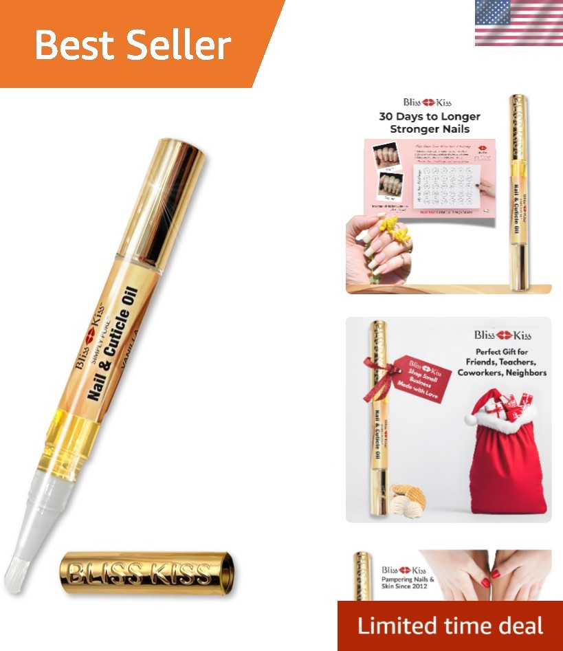 Mess-Free Nail & Cuticle Oil Pen – Hydrate & Protect with Vitamin E & Jojoba