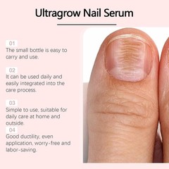 6X Ultragrow Nail Serum Nail Growth Serum for Brittle Peeling Breaking Thin Nail
