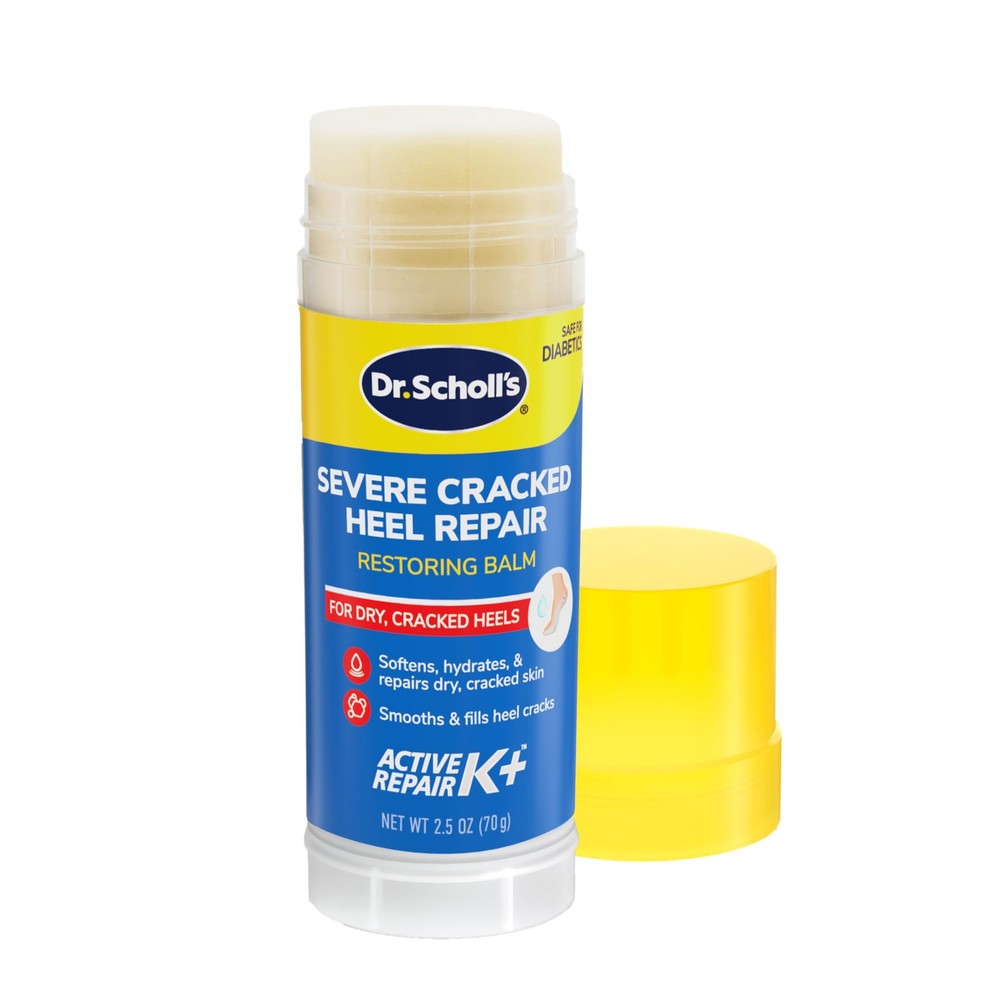 Dr. Scholl’s Severe Cracked Heel Repair Restoring Balm 2.5 Ounce (Pack of 1)