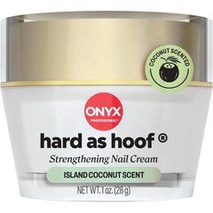 Onyx Professional Hard as Hoof Nail Strengthening Cream, Island Coconut Scent –