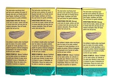 Lot of 4 Butter London SO BUFF Hand & Foot Treatment w/Glycolic Acid Travel Size