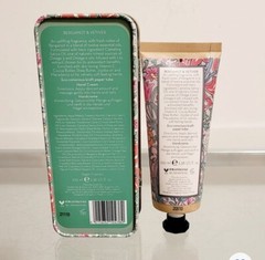 William Morris | Bergamot & Vetiver | Hand Cream Vegan | Collectable Tin Box