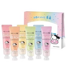 WELCOS Kwailnara Milk Hand and Nail Cream Set Korean cosmetics