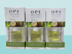 OPI PRO SPA NAIL & CUTICLE OIL SKIN CARE HANDS AND FEET 0.29 OZ NWB 3PCS