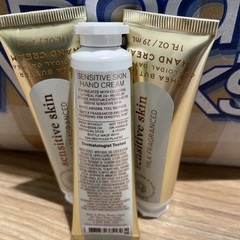 3- Bath & Body Works ~Sensitive Skin Milk Fragranced Hand Cream 1oz Mini Travel
