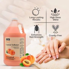 ProNail Cuticle Remover Softener (Peach) 128oz