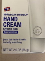 Neutrogena Norwegian Formula Hand Cream – Fragrance Free – 2 oz / 56 g free ship