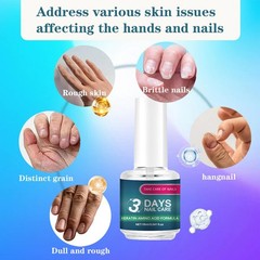 Nail Nourishing Oil, 3 Days Nail Care Polish Moisturizing Care Nail Gloss Oil