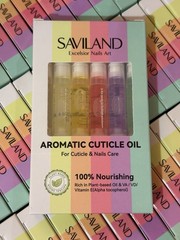 Saviland Natural Cuticle Oil Pen: 6PCS Revitalizing Cuticle Oil for Nails