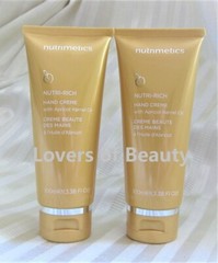2 x Nutrimetics Nutri-Rich Hand Creme 2 x 100g FREE SHIPPING brand new sealed