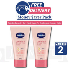 VASELINE-Inten Care Healthy Hand&Nail Condition Cream 75ml-PACK OF 2