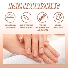 Nail Repair Cream Moisturizing Strengthening Treatment for Brittle Damaged Nails