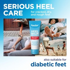 Flexitol Heel Balm Twin Pack, Cracked Cream & Foot 4 Ounce (Pack of 2)