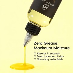 BPrettier Bulk Cuticle Oil Set, 200ml Applicator Bottle with 5 Travel Yellow