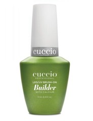 Cuccio Veneer Treatment Pack+Brush-On Builder 0.43 oz + Milk & Honey Oil 2.5 Oz