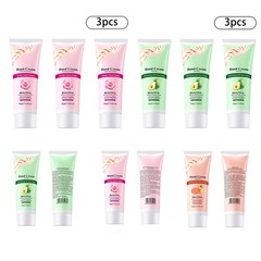 3Pcs Hand Cream Brighten Hand Skin Tone Hand Lotion Soothing Skin 80g/pc