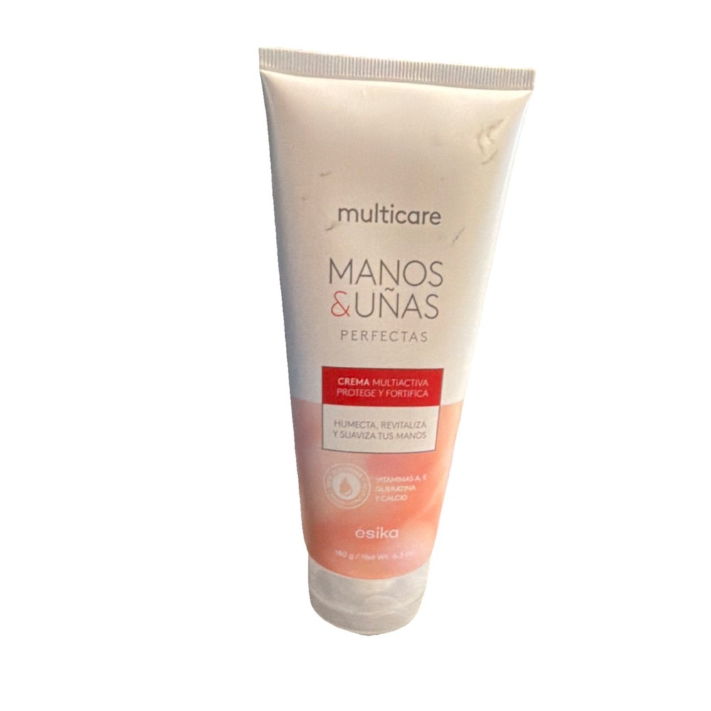 Ésika MultiCare Hand & Cuticle Cream Vitamin A E Keratin Calcium 140g