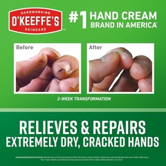 O’Keeffe’s Working Hands Hand Cream for Extreme Dryness – 1 Pack, B00121UVU0