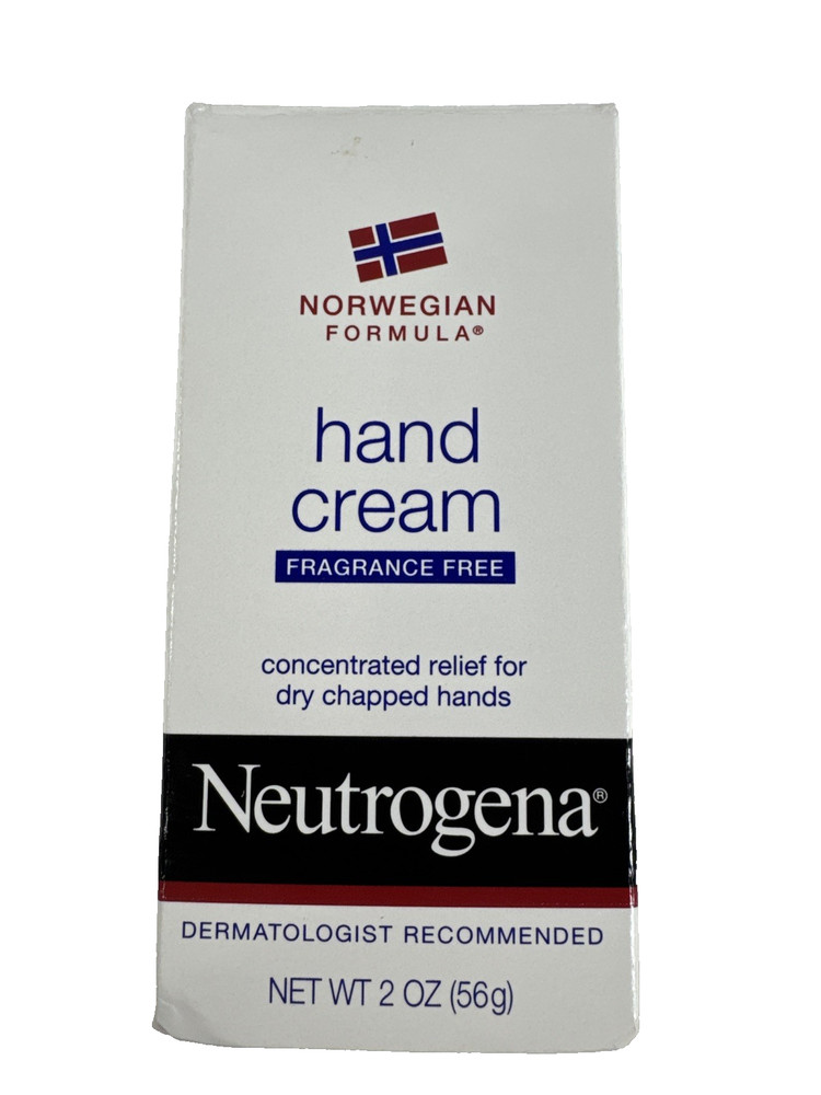 NOS Neutrogena Norwegian Formula Original Hand Cream Dry Chapped 2 Oz