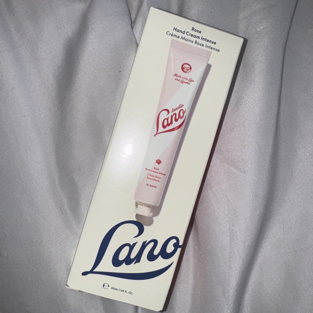 Lano Rose Hand Cream Intense 1.69 fl oz 50 mL Full Sz ~ New in Box