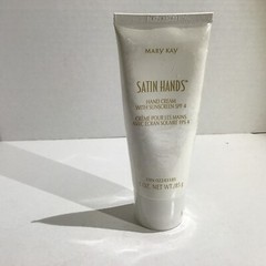 RETIRED Mary Kay Satin Hands Hand Cream 3 Ounces Sunscreen Spf 4 Sealed