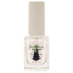 Natural Therapy Brilliant Top Coat by BioSource for Women – 0.4 oz Nail