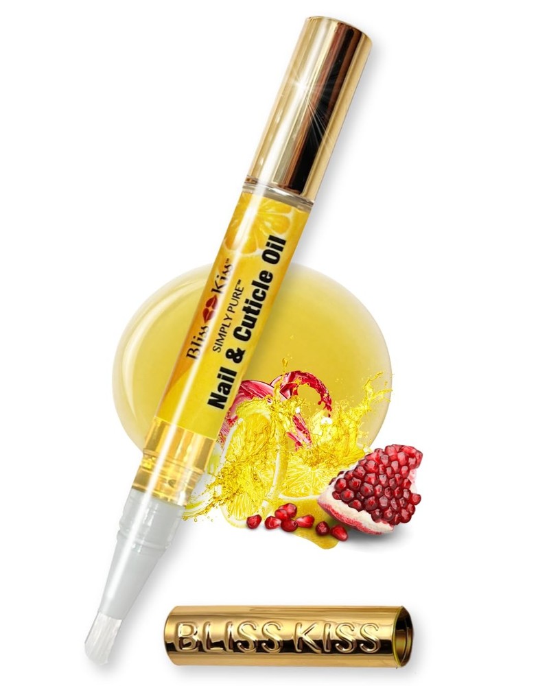 Bliss Kiss | 1 Crisp Fragrance | Nail Oil Cuticle Pen w/Vitamin E & Jojoba⏤Nail