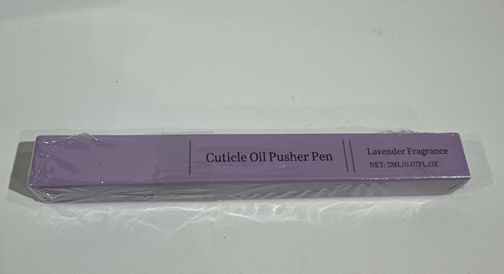 New Cuticle Oil Pusher Pen Lavender Fragrance 0.07oz
