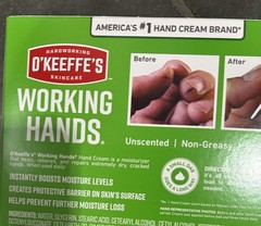 O’Keeffe’s Working Hands Hand Cream for Extreme Dryness 7 oz New 2026 Fresh