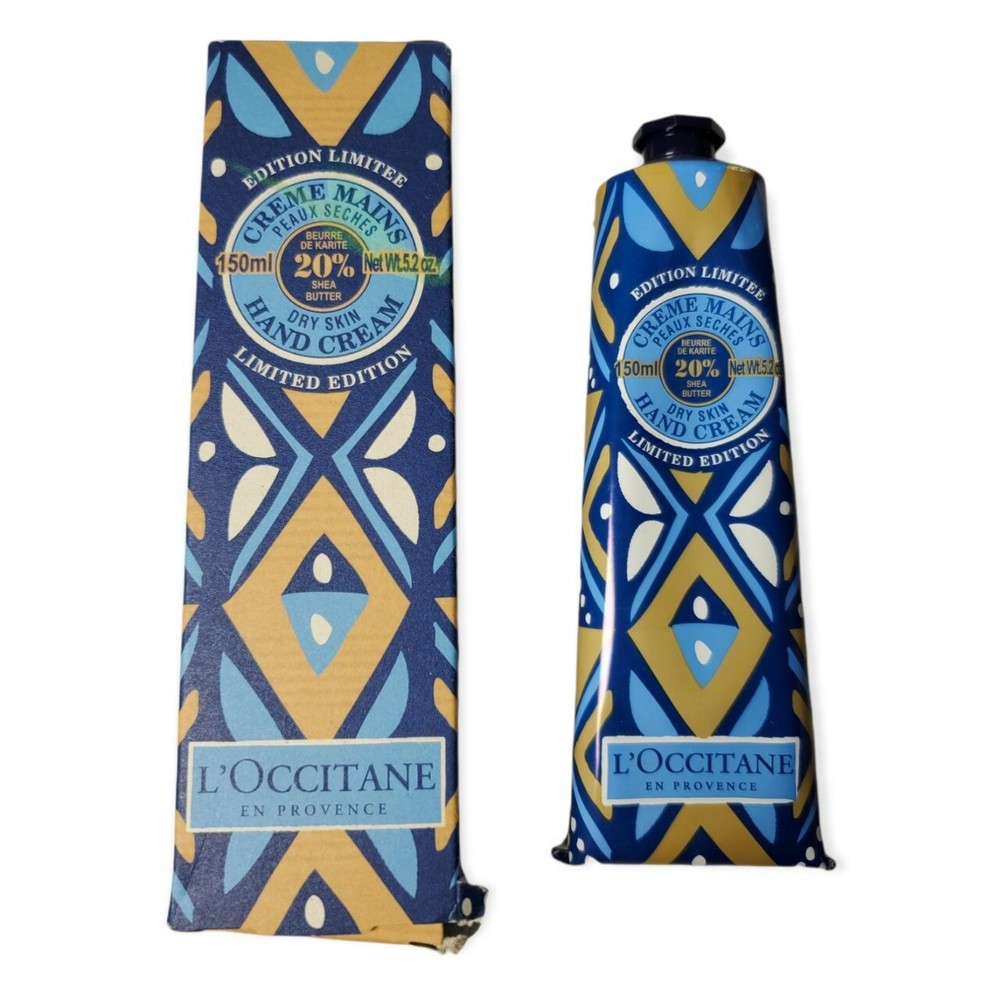 L’OCCITANE Dry Skin Hand Cream with 20% Shea Butter 150ml/5.2 oz NEW Limited Ed
