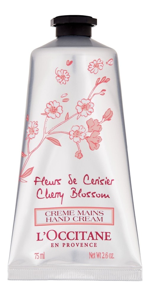 L’Occitane Cherry Blossom Hand Cream 2.6 oz /75 ml. NEW