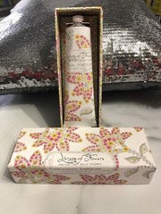 Library of Flowers Handcream in Honeycomb 2.3oz/64g NIB 100% authentic free ship