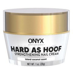 Onyx Professional Hard as Hoof Nail Strengthening Cream with Coconut Scent,…