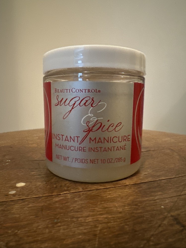 BeautiControl Sugar & Spice Instant Manicure Treatment 10 oz. NEW SEALED!