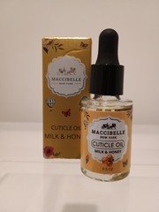 Maccibelle New York Cuticle Oil Milk and Honey Repairs Heals 0.5oz New in Box