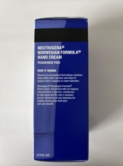 Neutrogena Hand Cream Norwegian Formula Fragrance Free 2oz NEW Free Shipping