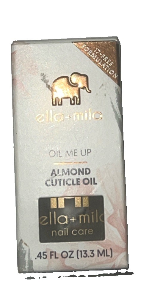 Ella + Mila – Oil Me Up Almond Cuticle Oil for Fingernails 0.45 fl oz