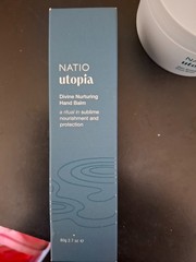 Natio Australia Utopia Divine Nurturing Hand Balm 80gm New in Box Hand Cream