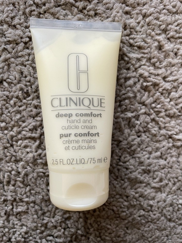 Clinique Deep Comfort Hand and Cuticle Cream, 2.5oz Moisturizing Treatment