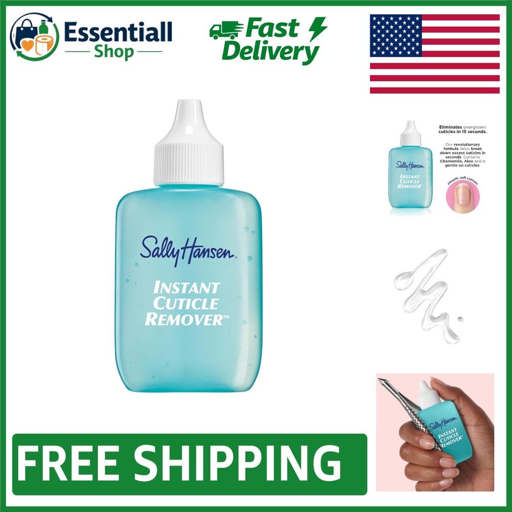 Instant Cuticle Remover Gel – Fast Drying, Aloe & Chamomile Infused Treatment
