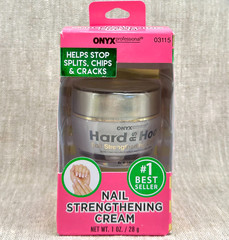 Onyx Professional Hard as Hoof Nail Strengthening Cream 1 oz Original Boxed New