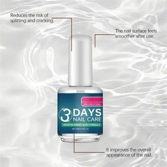 3 Days Nail Care- Strengthening&Hydration for Weak Brittle Nails Repair & Growth