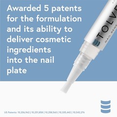 Tolvere Nail Renewal Solution, Rapidly Improve 0.13 Fl Oz (Pack of 1), Silver