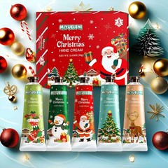 MIYUELENI 5 Pack Christmas Hand Lotion Gifts 1.06 Fl Oz (Pack of 5)