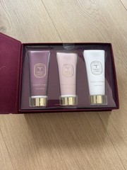 Tahari Hand Care Gift Set 3 Hand Creams Rosewater Peony Vanilla Jasmine NIB
