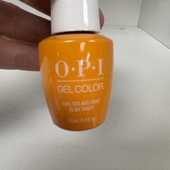 OPI GelColor Soak Off Gel Lacquer Sun Sea And Sand In My Pants 0.5oz / 15ml