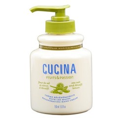 Fruits & Passion Cucina Sea Salt & Amalfi Lemon Regenerating Hand Cream 5 Oz