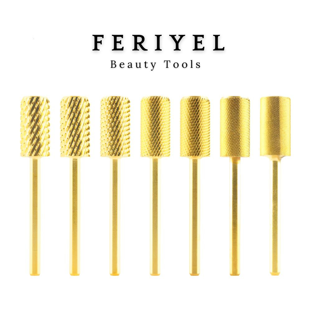 Large Barrel Flat Top Nail Carbide Bit – Shank 3/32″~Feriyel