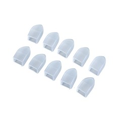 10Pcs Nipper Cover Protective Sleeve for Nail Cuticle Scissors Tweezers Cap
